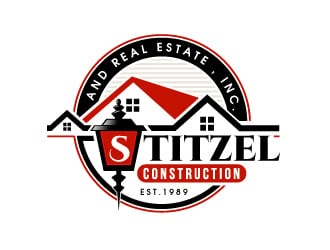 Stitzel Construction logo design by dasigns