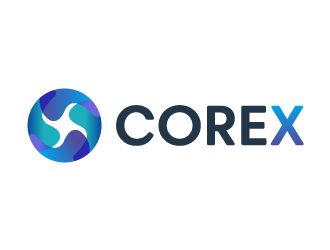CoreX logo design by nehel