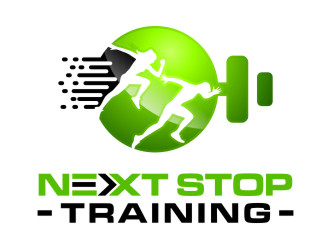 Next Stop training logo design by Garmos