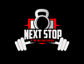 Next Stop training logo design by ElonStark