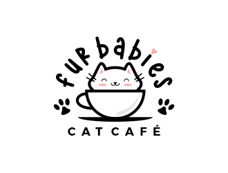 Fur Babies Cat Cafe logo design by SmartTaste