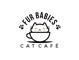 Fur Babies Cat Cafe logo design by SmartTaste