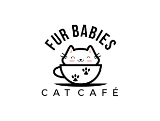 Fur Babies Cat Cafe logo design by SmartTaste