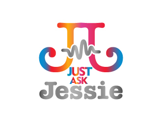 Just Ask Jessie logo design by GETT