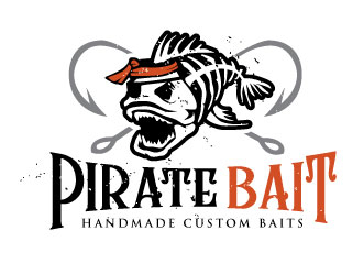 Pirate Bait Company logo design by REDCROW