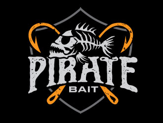 Pirate Bait Company logo design by REDCROW
