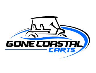 Gone Coastal Carts logo design by jaize