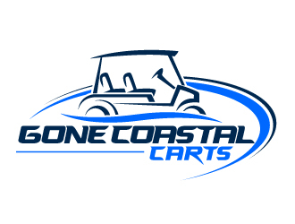 Gone Coastal Carts logo design by jaize
