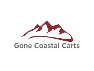Gone Coastal Carts logo design by Greenlight