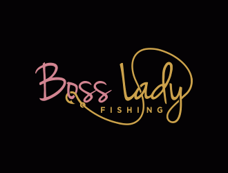 Boss Lady Fishing logo design by SelaArt