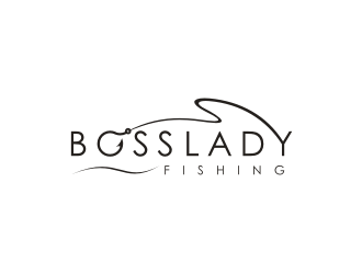 Boss Lady Fishing logo design by superiors