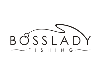 Boss Lady Fishing logo design by superiors