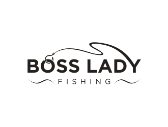 Boss Lady Fishing logo design by superiors