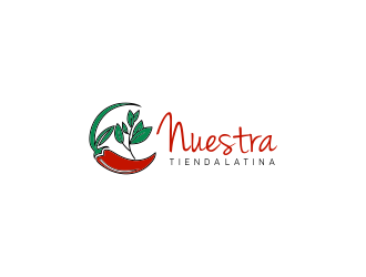 Nuestra Tienda Latina logo design by oke2angconcept