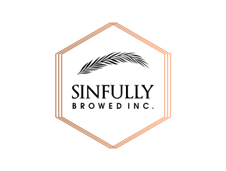 Sinfully Browed Inc. logo design by JessicaLopes