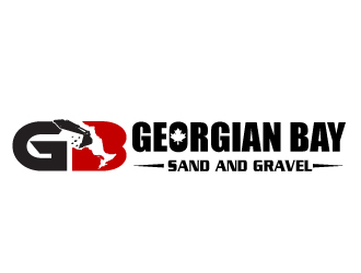 Georgian Bay Sand and Gravel  logo design by design_brush