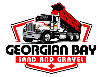 Georgian Bay Sand and Gravel  logo design by izimax