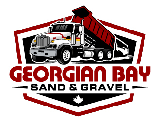 Georgian Bay Sand and Gravel  logo design by izimax