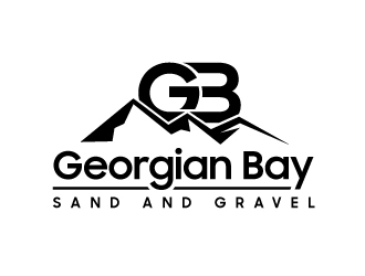 Georgian Bay Sand and Gravel  logo design by aRBy