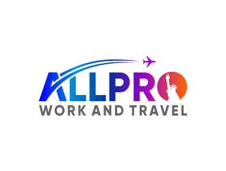 ALLPRO WORK AND TRAVEL logo design by done