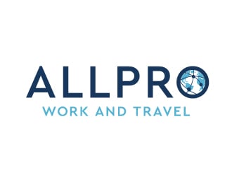 ALLPRO WORK AND TRAVEL logo design by akilis13