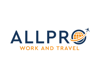 ALLPRO WORK AND TRAVEL logo design by akilis13
