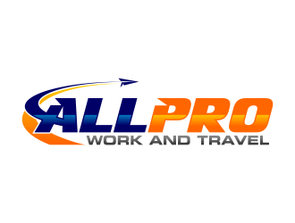 ALLPRO WORK AND TRAVEL logo design by ekitessar
