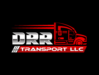 DRR Transport Llc  logo design by Suvendu