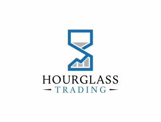 Hourglass Trading logo design by Alfatih05