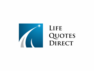 Life Quotes Direct logo design by Zeratu
