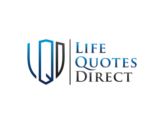 Life Quotes Direct logo design by BlessedArt