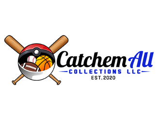 Catchem All Collections LLC logo design by DreamLogoDesign
