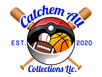 Catchem All Collections LLC logo design by DreamLogoDesign