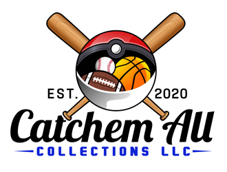 Catchem All Collections LLC logo design by DreamLogoDesign