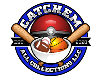 Catchem All Collections LLC logo design by DreamLogoDesign