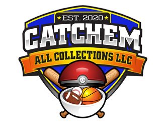 Catchem All Collections LLC logo design by DreamLogoDesign