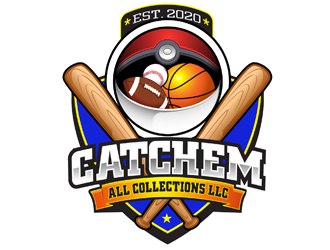 Catchem All Collections LLC logo design by DreamLogoDesign