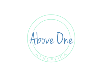 Above One Athletica logo design by puthreeone