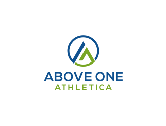 Above One Athletica logo design by mbamboex