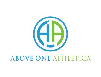 Above One Athletica logo design by assava