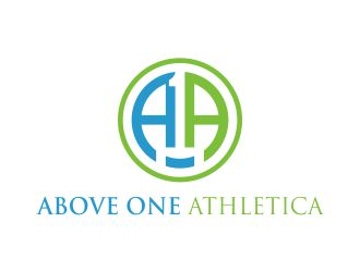 Above One Athletica logo design by assava