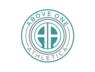 Above One Athletica logo design by ora_creative