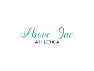 Above One Athletica logo design by sodimejo