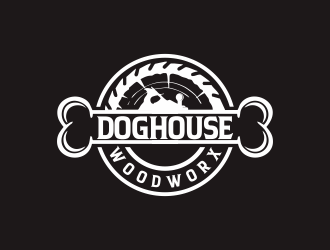 Doghouse Woodworx logo design by veter