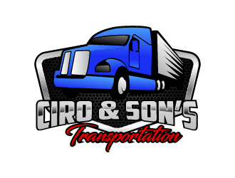 Ciro & Son’s Transportation logo design by sakarep