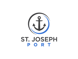 Port of St. Joseph logo design by sakarep