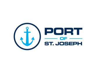 Port of St. Joseph logo design by GassPoll