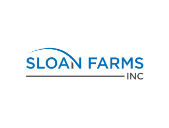 Sloan Farms Inc. logo design by Inaya