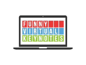 Funny Virtual Keynotes logo design by pencilhand