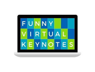 Funny Virtual Keynotes logo design by Ibrahim